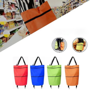 2-in-1 Foldable Shopping Cart